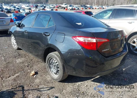 2017 Toyota Corolla Le from USA, damaged, VIN 5YFBURHE2HP729622